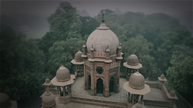 Video Reference: historic site, tourist attraction, temple, sky, tree, hindu temple, monument, tourism, ancient history, cloud, Person