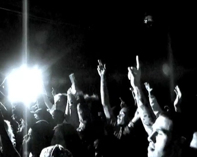 Video Reference: crowd, people, black, social group, photograph, audience, rock concert, stage, black and white, performance