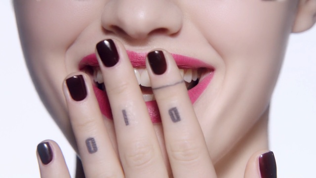 Video Reference: Nail, Nail polish, Manicure, Nail care, Finger, Lip, Skin, Cosmetics, Beauty, Pink