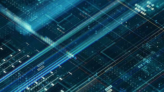 Video Reference: Blue, Line, Pattern, Atmosphere, Space, Azure, Design, Electric blue, Sky, Photography