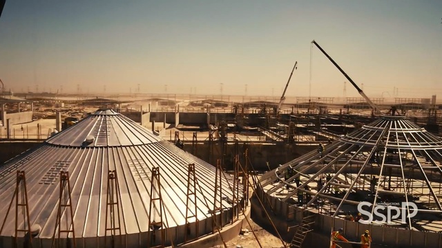 Video Reference: sky, structure, urban area, city, tourist attraction, metropolis, building, evening, cityscape, roof