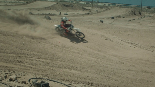 Video Reference: Sand, Soil, Vehicle, Motocross, Desert racing, Natural environment, Off-roading, Off-road racing, Dirt track racing, Terrain