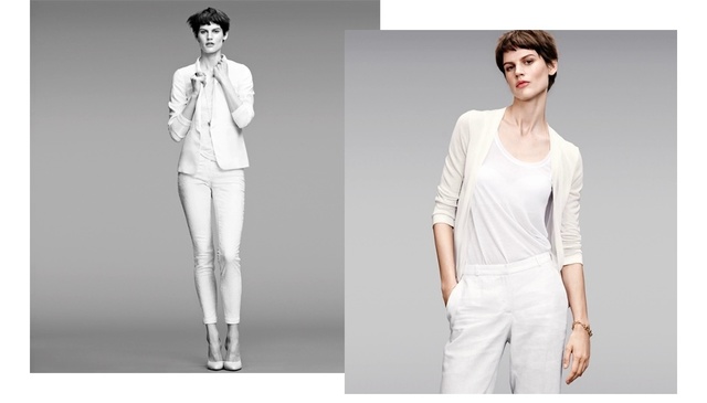 Video Reference: White, Clothing, Fashion model, Suit, Fashion, Outerwear, Neck, Blazer, Fashion design, Formal wear, Person