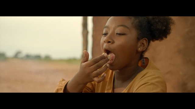 Video Reference: nose, cheek, eye, girl, human, child, mouth, temple, human behavior, screenshot, Person