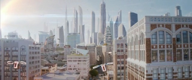 Video Reference: skyscraper, metropolis, city, metropolitan area, landmark, skyline, building, urban area, cityscape, daytime, Person