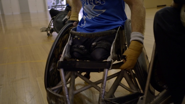 Video Reference: Wheelchair, Wheelchair sports, Basketball, Team sport, Person