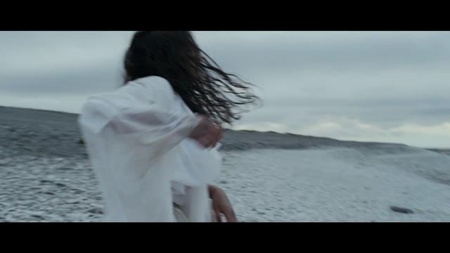 Video Reference: white, photograph, sea, sky, beauty, girl, photography, neck, black hair, long hair