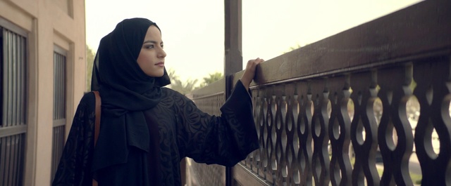 Video Reference: Abaya, Outerwear, Photography, Black hair, Neck