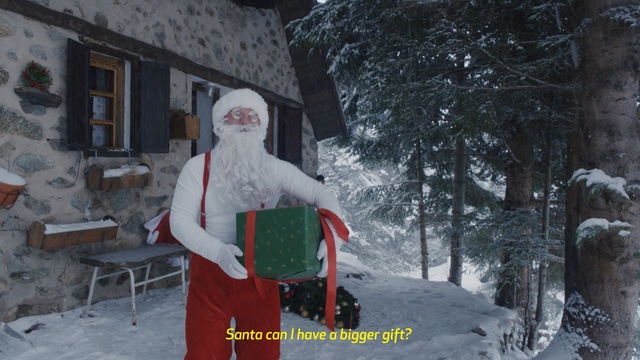 Video Reference: snow, winter, freezing, blizzard, ice, winter storm, tree, Person