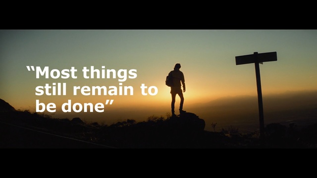 Video Reference: Sky, Text, Font, Morning, Photography, Adaptation, Cross, Silhouette, Happy, Stock photography, Person