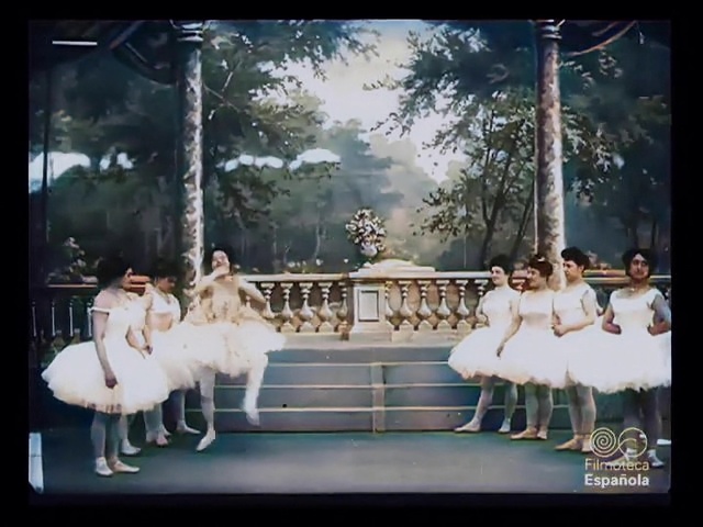 Video Reference: Ballet dancer, Photography, Art, Painting, Dress, Event, Stage, Picture frame, Performing arts, Dance
