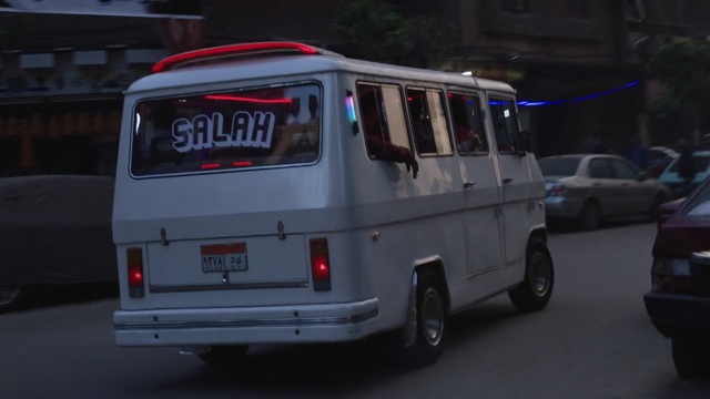 Video Reference: motor vehicle, car, vehicle, mode of transport, van, compact van, automotive exterior, minibus, family car, minivan, Person