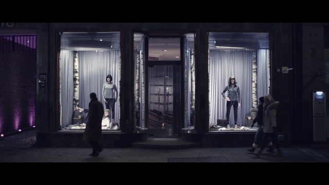 Video Reference: darkness, night, street, scene, screenshot, window, midnight, Person