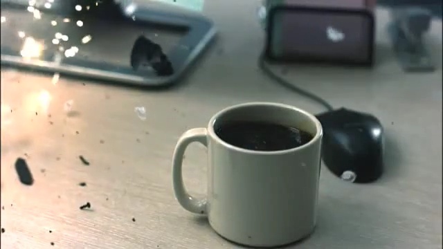 Video Reference: cup, coffee, small appliance, coffee cup, cup, espresso