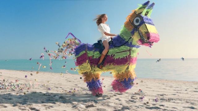 Video Reference: beach, sand, sea, vacation, sarong, ocean, seller, summer, water, skirt, tropical, holiday, sky