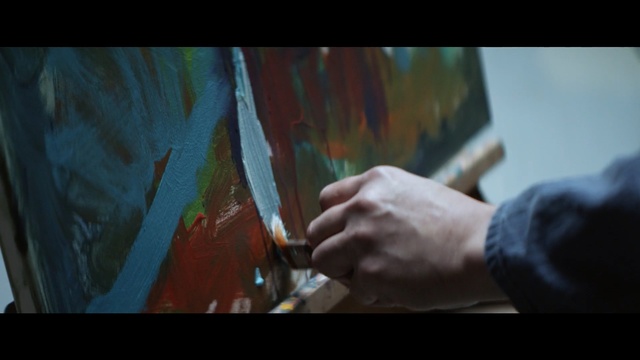 Video Reference: Painting, Art, Visual arts, Modern art, Artist, Acrylic paint, Paint, Portrait
