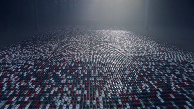 Video Reference: Sky, Line, Architecture, Pattern, Floor, Space, Flooring