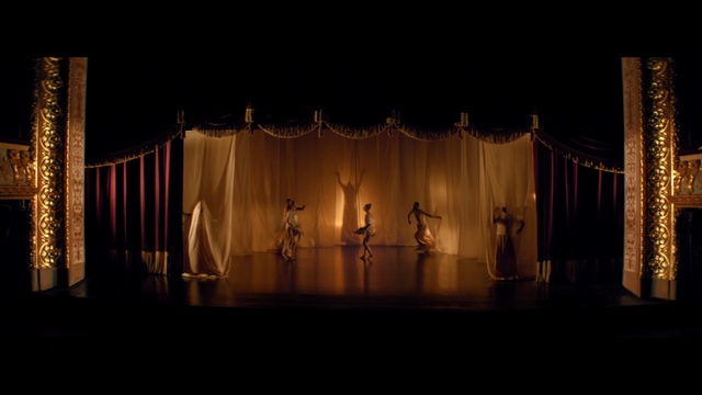 Video Reference: night, light, darkness, lighting, architecture, stage, light fixture, evening, sky, theatre