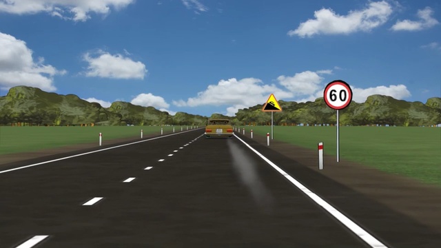 Video Reference: Road, Highway, Asphalt, Lane, Infrastructure, Traffic sign, Freeway, Sign, Thoroughfare, Signage