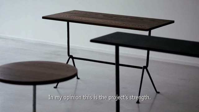 Video Reference: Furniture, Table, Iron, Coffee table, Desk, Outdoor table, Rectangle, Metal, Plywood, Wood