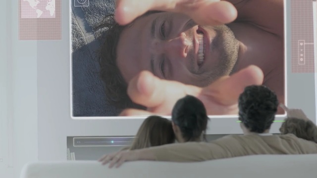 Video Reference: girl, furniture, product, Person