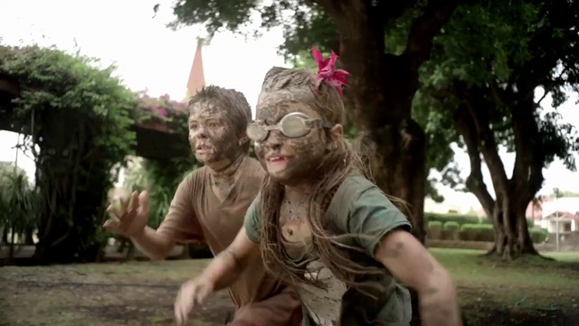 Video Reference: Photograph, Fun, Statue, Sculpture, Snapshot, Pink, Photography, Human, Grass, Tree