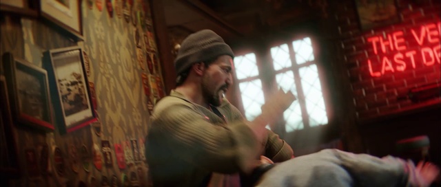 Video Reference: Room, Person, Indoor, Man, Standing, Looking, Front, Holding, Woman, Wearing, Young, Living, Red, Playing, People, Video, Clock, Human face, Clothing, Text, Crowd