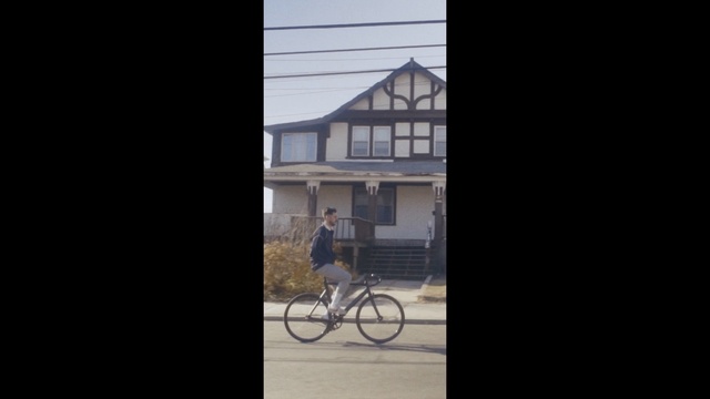 Video Reference: house, property, home, architecture, sky, structure, facade, window, building, real estate, Person