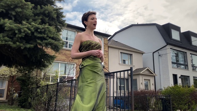 Video Reference: Photograph, Green, Dress, Shoulder, Property, Beauty, Gown, House, Standing, Fashion