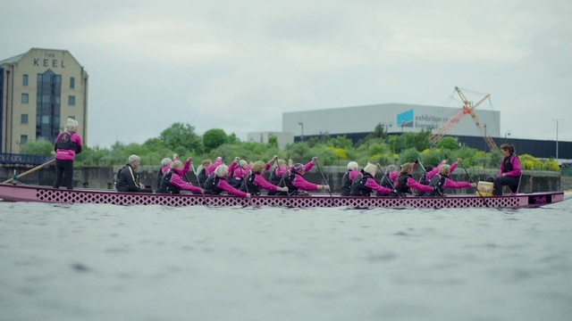 Video Reference: Rowing, Dragon boat, Water transportation, Vehicle, Boat, Boating, Watercraft rowing, Recreation, Watercraft, Waterway