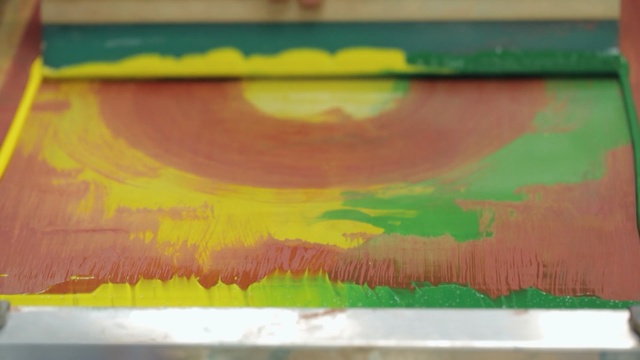 Video Reference: Painting, Yellow, Art, Modern art, Acrylic paint, Visual arts, Watercolor paint, Paint, Artwork, Mural