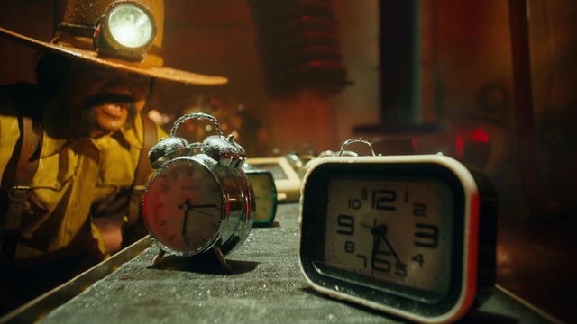 Video Reference: Alarm clock, Clock, Drum, Bass drum, Home accessories, Watch, Drums, Musical instrument, Musician, Interior design