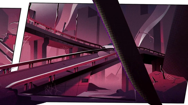 Video Reference: Pink, Purple, Red, Magenta, Architecture, Violet, Design, Material property, Graphic design, Photography