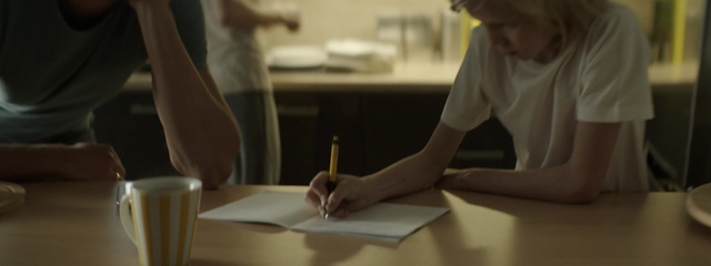 Video Reference: girl, hand, table, furniture