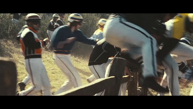 Video Reference: mammal, vertebrate, mode of transport, horse like mammal, adventure, screenshot, horse harness, horse, horse tack, Person