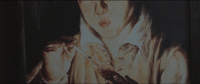 Video Reference: art, painting, portrait, modern art, girl, visual arts, darkness, human, watercolor paint, wood