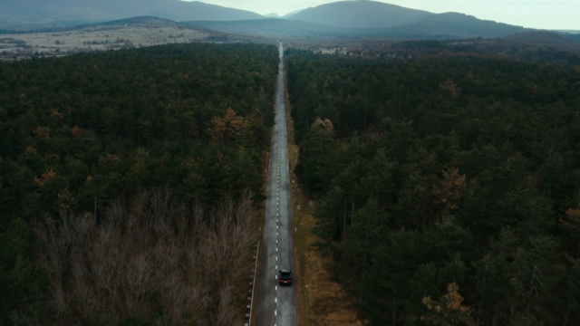 Video Reference: Road, Tree, Hill, Aerial photography, Landscape, Forest, Thoroughfare