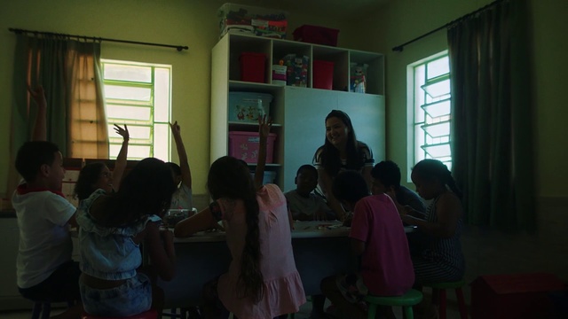 Video Reference: Room, Classroom, Youth, Community, Event, Fun, Class, Adaptation, Child, Education