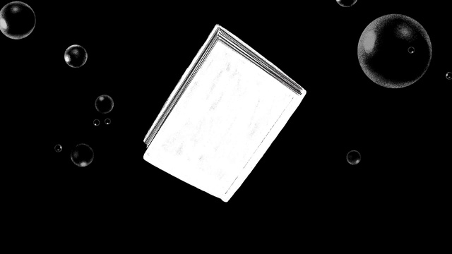 Video Reference: Font, Circle, Space, Black-and-white, Astronomical object, Rectangle