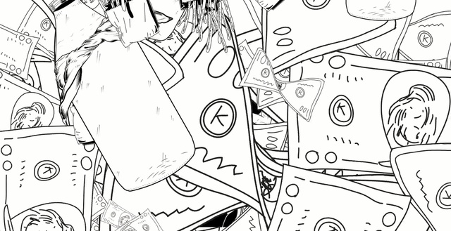 Video Reference: line art, white, black, black and white, design, font, monochrome, line, pattern, organism