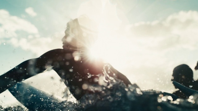 Video Reference: Sky, Wetsuit, Surfing, Wave, Geological phenomenon, Personal protective equipment, Cloud, Photography, Recreation, Surface water sports