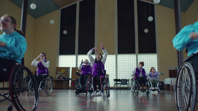 Video Reference: Disabled sports, Wheelchair, Wheelchair sports, Sports, Team sport, Basketball, Wheelchair basketball