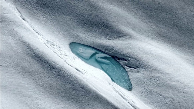 Video Reference: Blue, Geological phenomenon, Close-up, Photography, Glacial landform, Winter