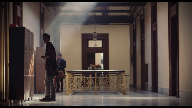 Video Reference: Snapshot, Photography, Room, Architecture, Temple, Scene, Gentleman, Furniture, Theatrical scenery, Building