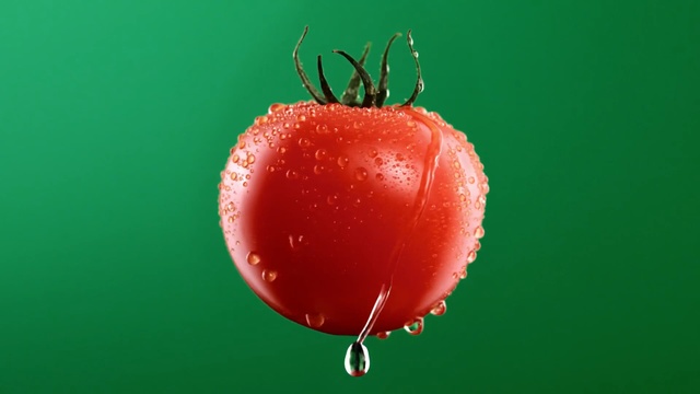 Video Reference: Red, Water, Natural foods, Tomato, Solanum, Fruit, Macro photography, Plant, Still life photography, Organism, Person