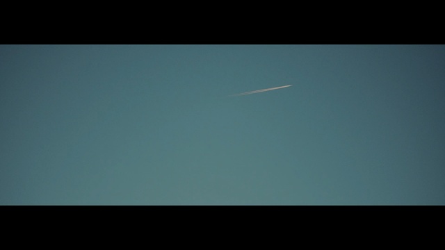 Video Reference: sky, blue, atmosphere, daytime, line, darkness, computer wallpaper, crescent, horizon, screenshot