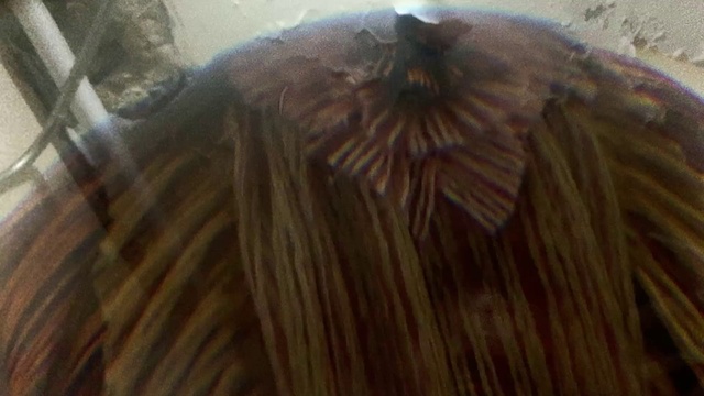 Video Reference: Hair, Hair accessory, Wood, Artificial hair integrations, Caramel color, Hair coloring