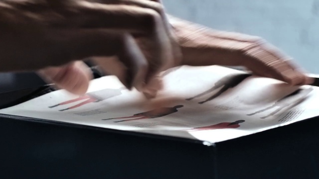 Video Reference: Hand, Arm, Finger, Automotive design, Leg, Photography, Paper