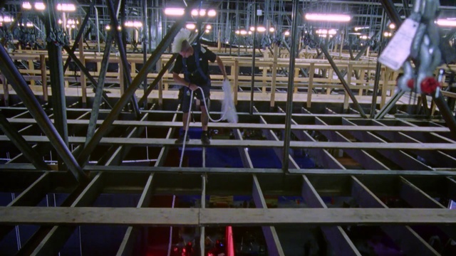 Video Reference: Metal, Architecture, Steel, Floor, Daylighting, Warehouse