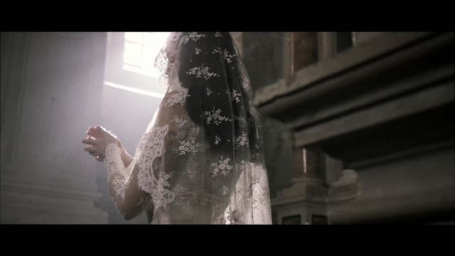Video Reference: Photograph, Dress, Wedding dress, Gown, Snapshot, Lady, Bridal clothing, Photography, Veil, Textile